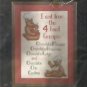 Counted Cross Stitch Kit-JANLYNN-Bears Cooking With Chocolate-4 Food Groups