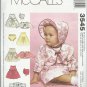 McCall's Pattern #3545-Gooseberry Hill Infants Dress-Jacket-Hat-Panties S-M-L-XL