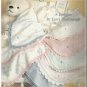 4 Baby Afghan Pattern Bookets-Just Ducky-Love Me Tender-Precious-Receiving Blank