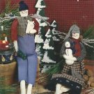 DPC-SNOW ANGELS By Susan Fouts -19 1/2" GIRL & BOY SNOW ANGELS