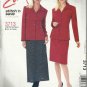Plus Size Pattern-Stitch N Save-Misses Shirt Jacket & Bias Skirt- Sz 14-16-18-20