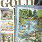 Cross Stitch GOLD-June 2010-Patterns for Art Deco Beauty-Beagle-Peacock +++