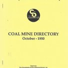 History/Genealogy-The Chesapeake & Ohio Railway-Coal Mine Directory-Oct. 1950