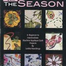 Machine Applique Quilt Projects-Tis The Season-Mount Redoubt Designs-6 Projects