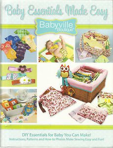 Sewing Patterns-Baby Essentials Made Easy-Babyville Boutique-Feeding Essentials