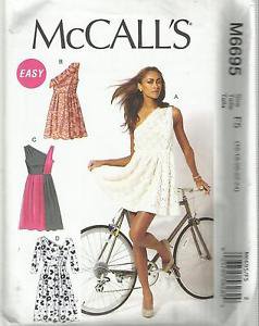 Plus Size Easy McCall's Pattern-Misses Dresses-16-18-20-22-24  Summer UNCUT