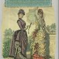 Victorian Fashions Vol. 1 1880-1890-Reference Book For Dressing Dolls-+ 2 Patter