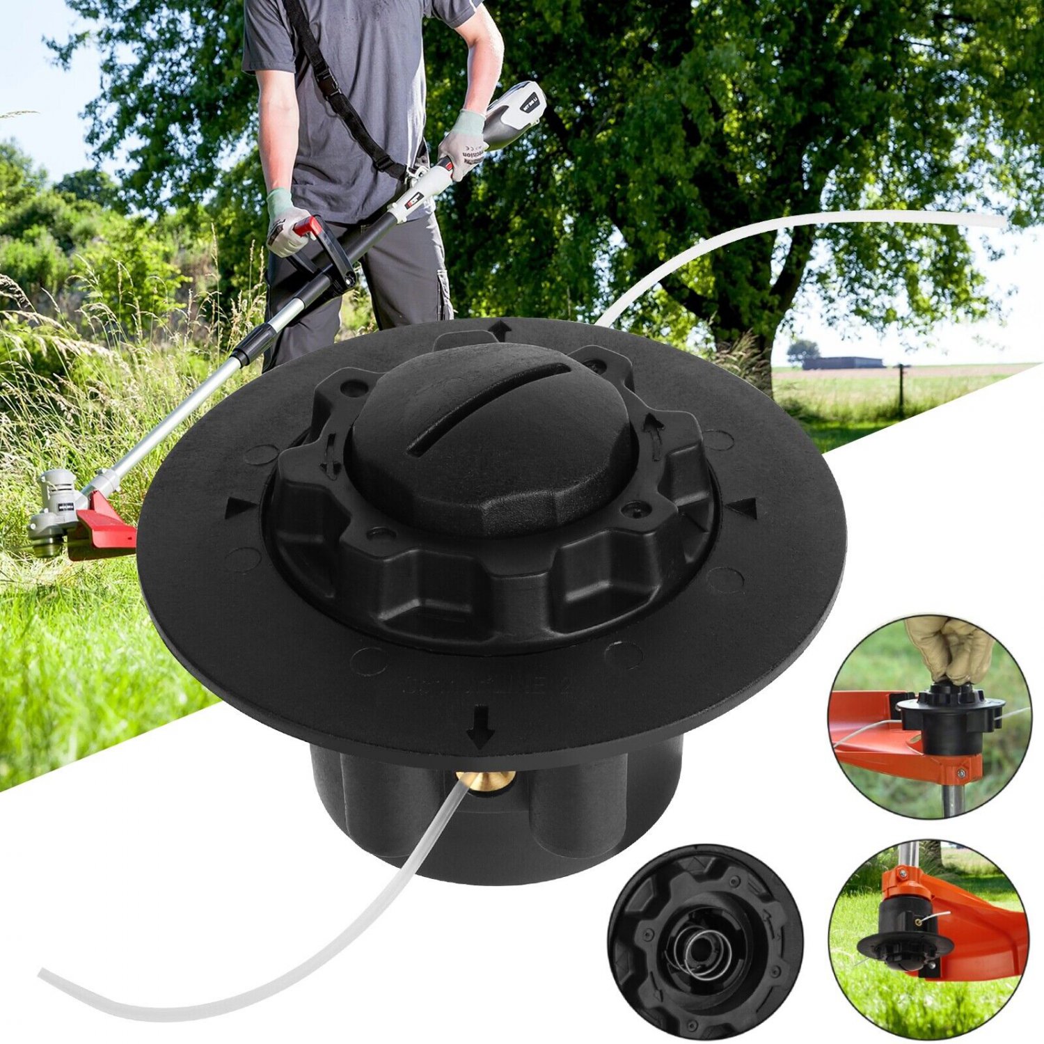 Replacement Weed Eater Trimmer Head for Stihl FS 38 40 45 46 50 60 Rep