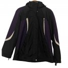 Woman’s St. John bay winter coat purple black