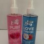 Bath & Beauty Love Forever Cherry Blossom & Pure Attraction Melon body spray