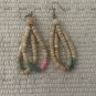 beaded dangling earings
