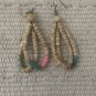 beaded dangling earings