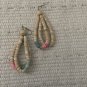 beaded dangling earings