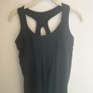 Active by Old Navy Loose Fit Womens Racer Back Tank Top Gray Size Medium