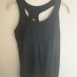 Active by Old Navy Loose Fit Womens Racer Back Tank Top Gray Size Medium