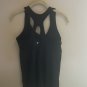 Active by Old Navy Loose Fit Womens Racer Back Tank Top Gray Size Medium