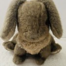 1985 GUND Tippett Bunny Plush Stuffed Animal Brown Tan 3460 Blue Eyes