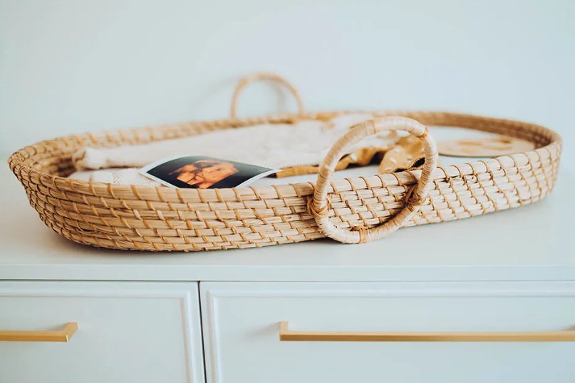 Changing Moses Basket With Mattress