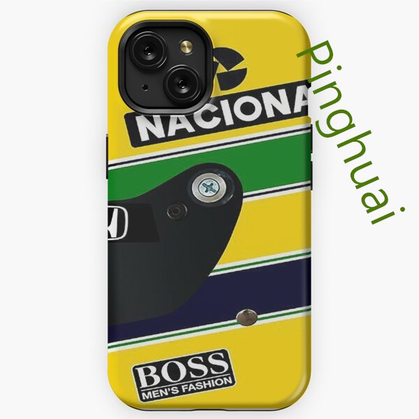 Ayrton Senna Helmet Phone Case iPhone Tough Case
