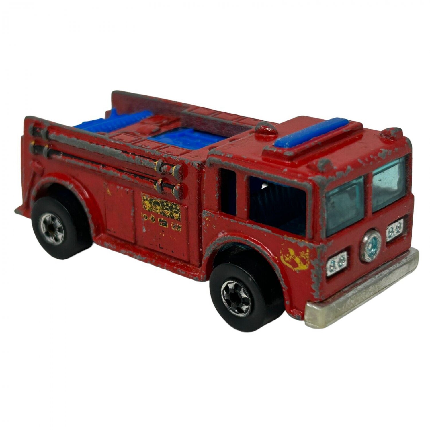 Hot Wheels Fire Eater Fire Engine Diecast Toy Car Fire Truck Vintage Red 0239