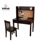 Kidkraft Pinboard Desk and Chair in Espresso KK27150