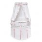 Badger Basket Elegance RD Baby Bassinet 00836 White/Pink