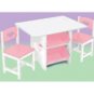 KidKraft Pink/Purple Heart 5PC Storage Table & Chair Set KK26913