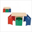 KidKraft  Table With Primary Benches Set KK26161 Multi