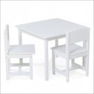 Kid Kraft Aspen White Table & 2Chair Set  KK21201 *PERSONALIZE