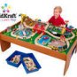 Kid Kraft Ride Around Town Train Set w/ Table  KK17836  Multi