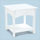 KidKraft Nantucket White Toddler Nightstand Table  KK86624