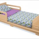 KidKraft  Modern Toddler Cot w/Built In Bench  KK86921 Natural Finish