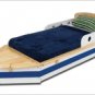 KidKraft  Boat Toddler Cot   w/Storage KK76251   Multi