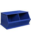 Badger Basket Blue 2 Bin Stackable Storage Unit #09771