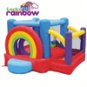 Kidwise Multi Color Lucky Rainbow  Bouncer and Ball Pit KWSS-RB-601