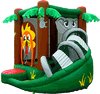 Kidwise Multi Color Safari Bounce House w/Slide  # FJC-501