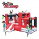 Kidwise Multi Color The Little Raceway Bounce House SSD-RACER-03