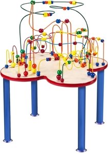 Anatex Fleur Rollercoaster Table  Metal Legs FL1000 Multi