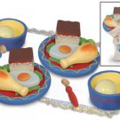 Kidkraft Shabbat Dinner for Two Wooden Pretend PlaysetKK62903 Multi