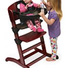 Badger Basket Wood Convertible High Chair Cherry 91700