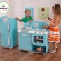 KidKraft 53286 Blue  Retro Kitchen and Refrigerator