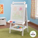 Kidkraft White Art Easel 3 in 1 with Storage  KK62040
