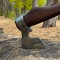 2pcs Set - Viking Hammer + Viking Axe, Hand Forged Carbon Steel Vikings Medieval Collection