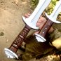 2 pcs Medieval Sword & Dagger - Handmade Carbon Steel Hunting Achilles, Viking Sword Gift for Him