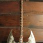 Double sided sharp Axe | Hand Forged Double head axe | Carbon steel axe with Leather sheath