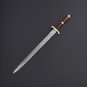 Hand-Forged Viking Sword - Damascus Steel Medieval Sword Gift for Him | Battle Sword gift for Men