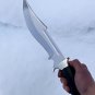 High Polish Steel Bowie Knife for Hunting, Outdoor Camping and Adventure, Gift for Men