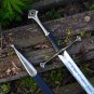 Anduril Sword of King Elessar-The Lord of the Rings sword with Wall Plaque and Scabbard