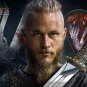 Sword of Viking King Ragnar Lothbrok, Beautiful Carbon Steel Viking Sword with Scabbard