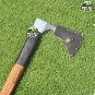 Walking Stick Axe Handmade 32â Hiking Axe Shepherd's Axe, Unique Gift for Elders, Hiking Lovers